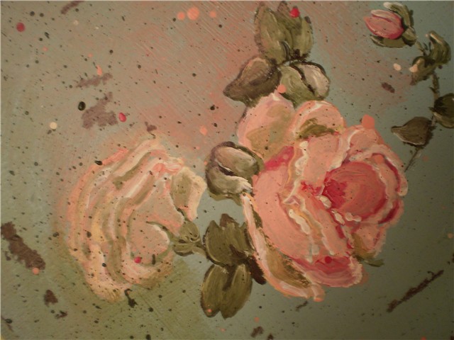 Shabby chic ruza